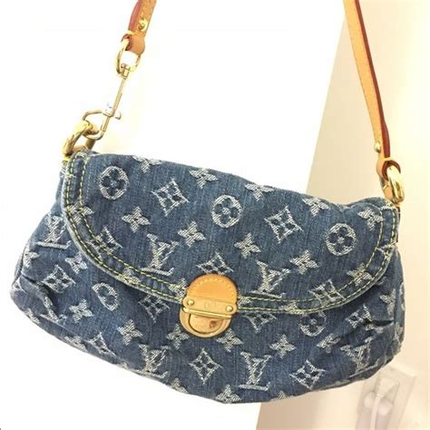 louis vuitton denim vintage bag|authentic Louis Vuitton vintage handbags.